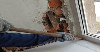 Демонтаж оконных откосов по выгодной цене от 527 руб. в Лениногорске - Сварной-Лнр